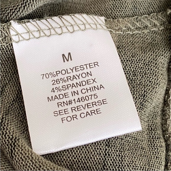 Theo & Spence Leopard Print V-Neck Pajama Top - Picture 7 of 13